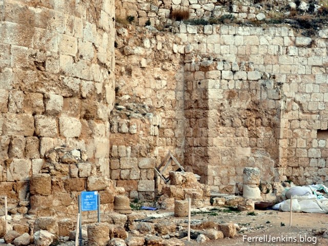 Photo of the Herodium made from the garden where the ring was discovered. Photo by Ferrell Jenkins.